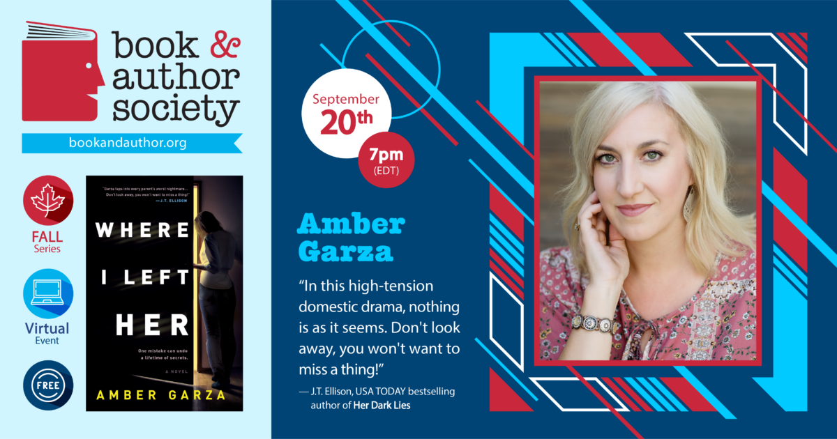 Event information for Amber Garza on Sept. 20, 2021 at 7pm EDT